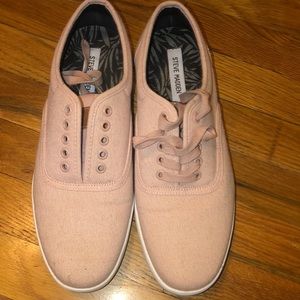 Pink male shoes